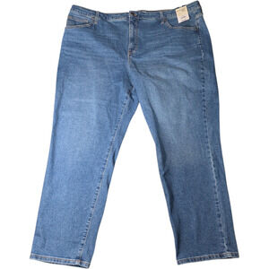 Terra & Sky -Women's Pants Blue Jean Size 22w Straight - New With Tags